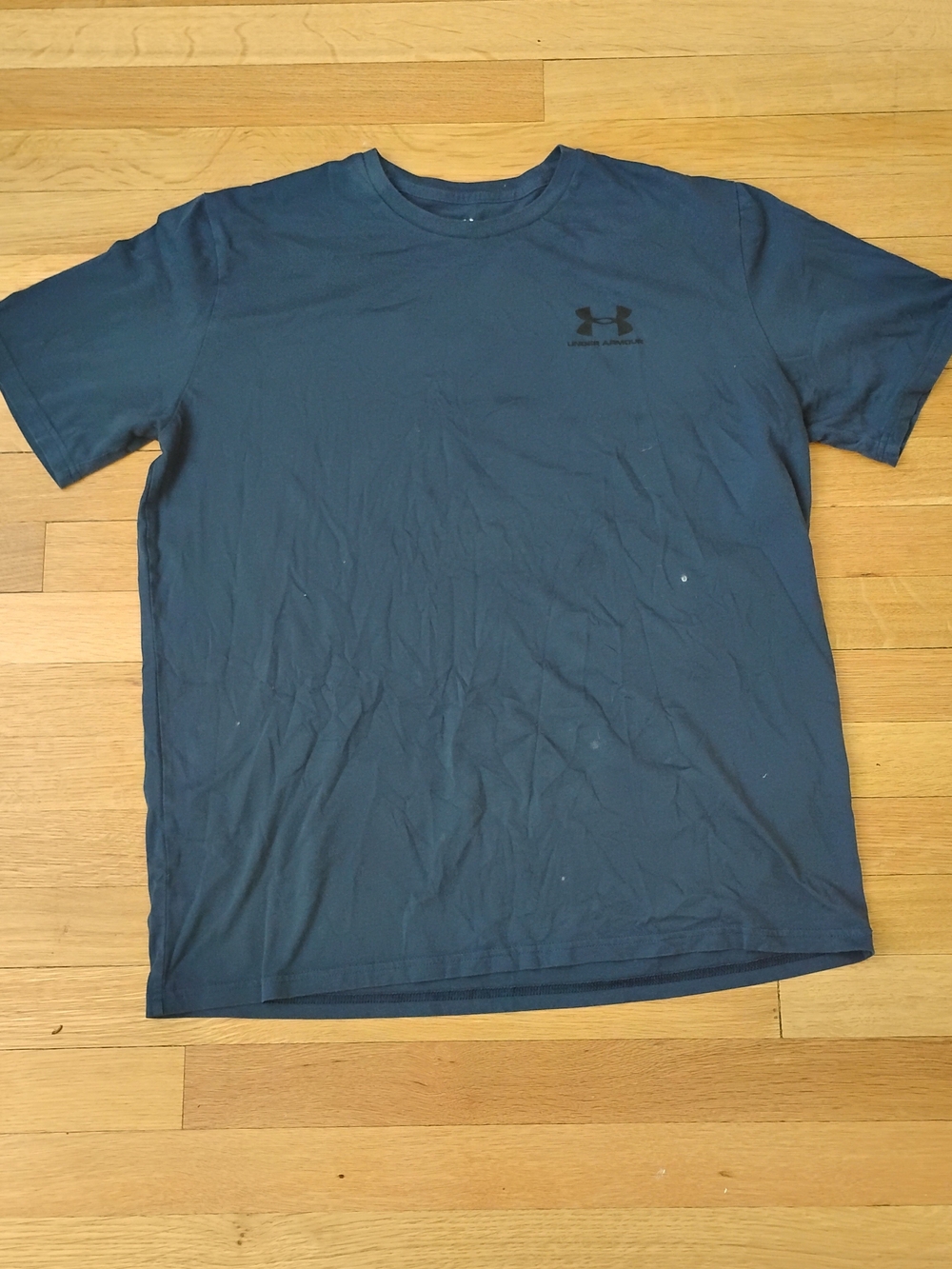 Under Armour Men's Dark Blue Short-Sleeve Athletic Tee